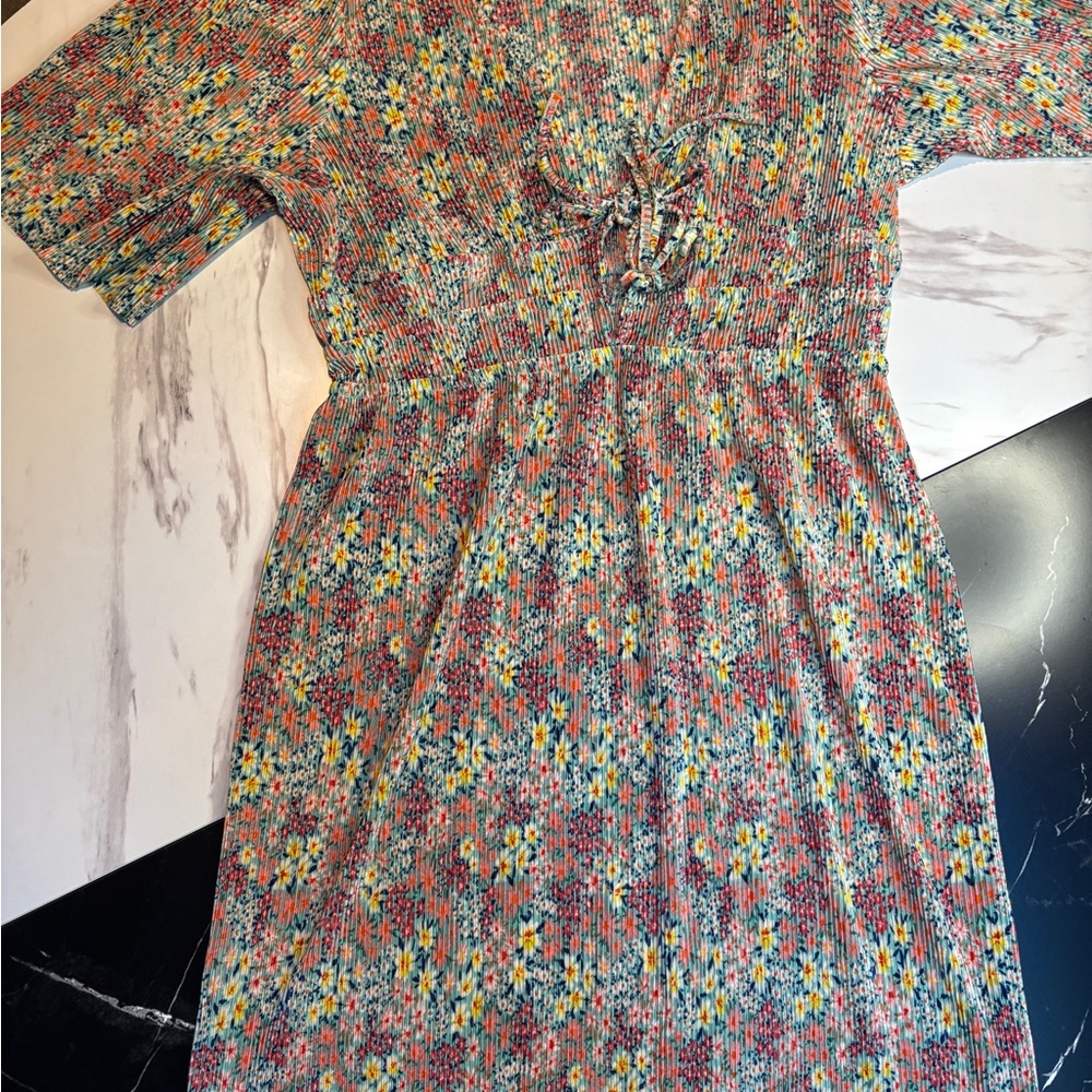 ASOS Colorful Patterned Midi Dress - Picture 8 of 16